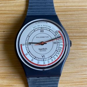 NWT vintage 1987 Swatch watch Pulsometer